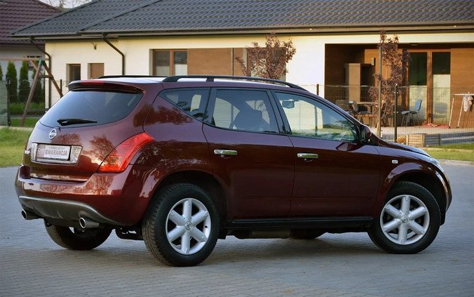 Nissan Murano cena 27900 przebieg: 189000, rok produkcji 2008 z Jeziorany małe 781